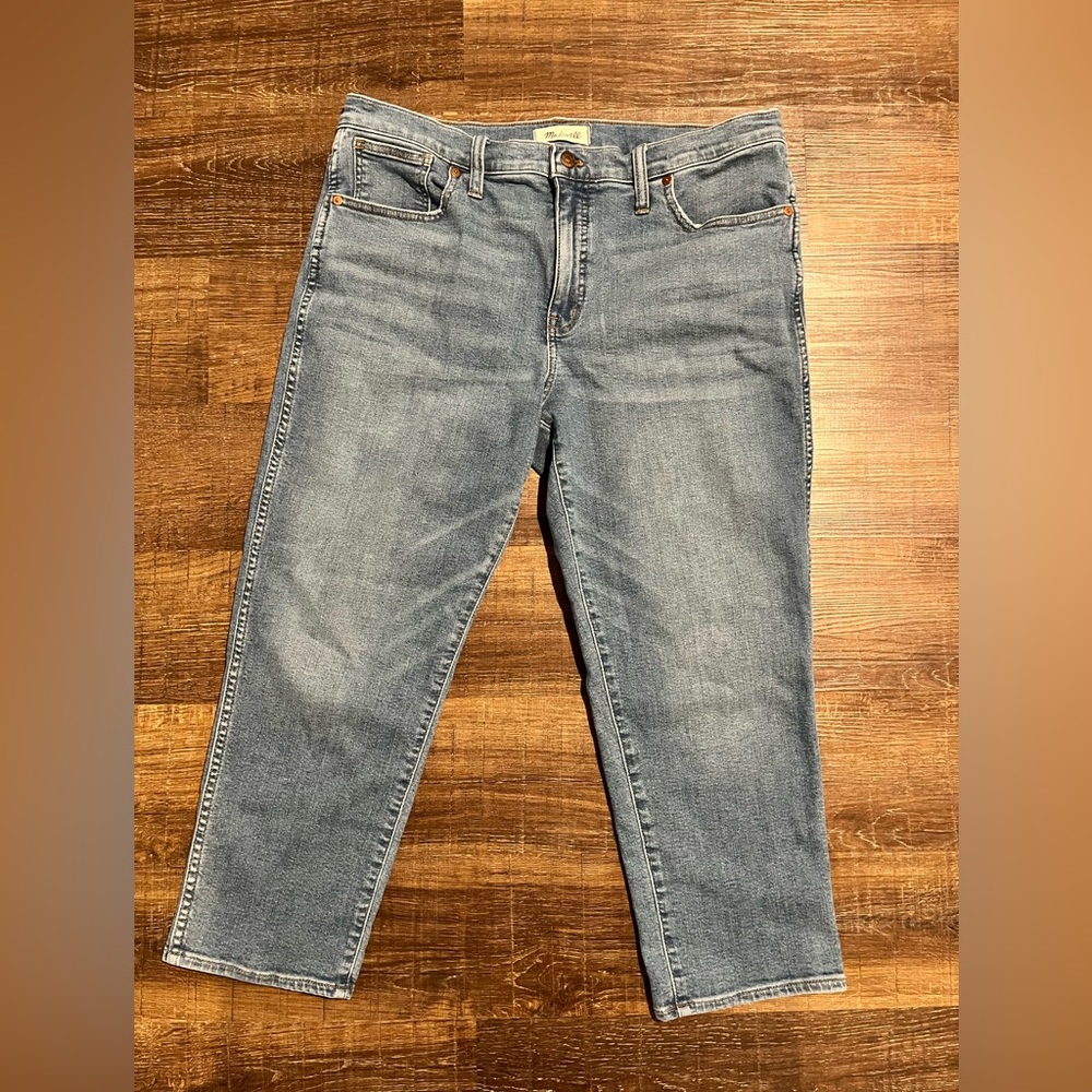 Madewell Stovepipe Jeans- Womens’ Size 32P/14P